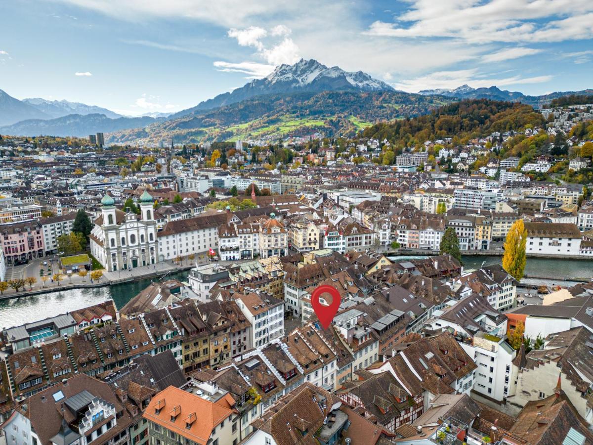Апартаменты A&Y Oldtown Penthouse Loft Luzern Экстерьер фото