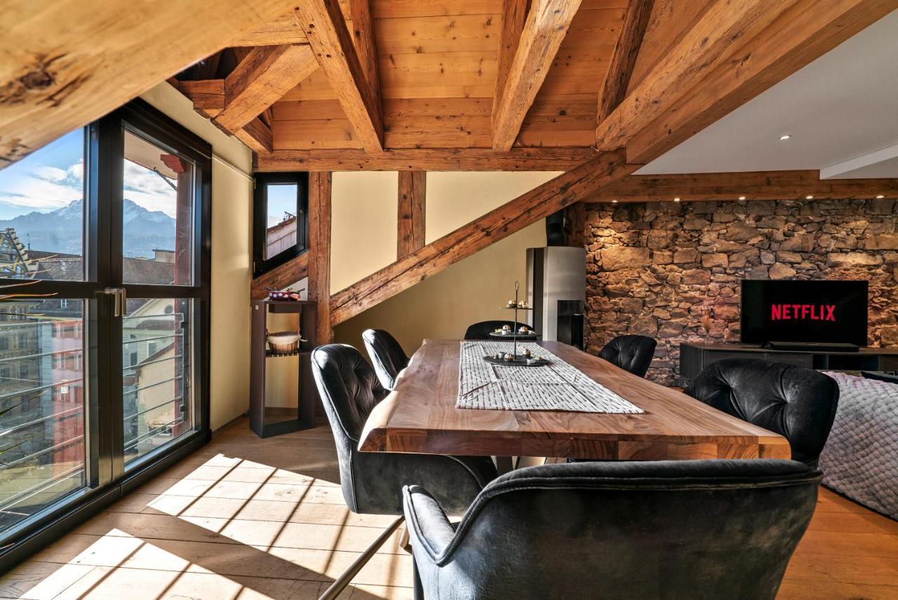 Апартаменты A&Y Oldtown Penthouse Loft Luzern Экстерьер фото