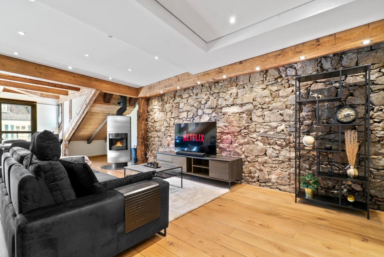 Апартаменты A&Y Oldtown Penthouse Loft Luzern Экстерьер фото