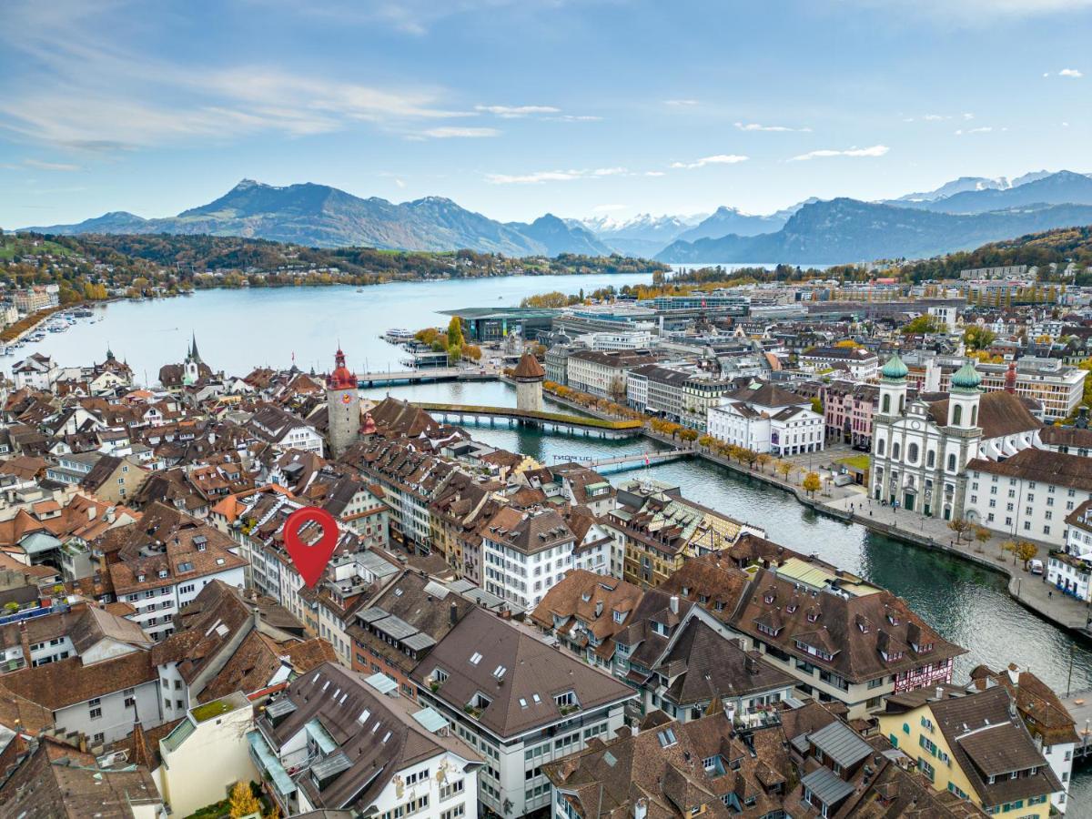 Апартаменты A&Y Oldtown Penthouse Loft Luzern Экстерьер фото