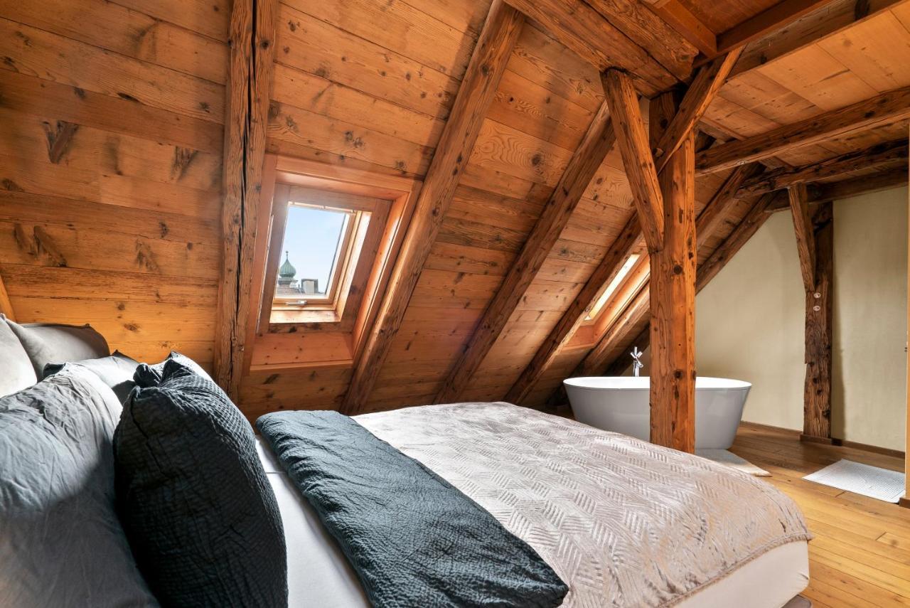 Апартаменты A&Y Oldtown Penthouse Loft Luzern Экстерьер фото