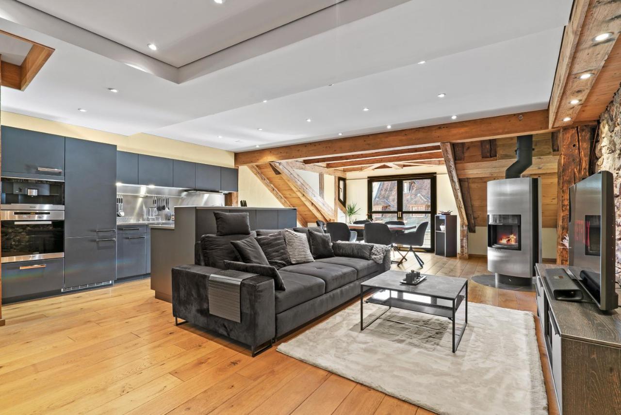 Апартаменты A&Y Oldtown Penthouse Loft Luzern Экстерьер фото